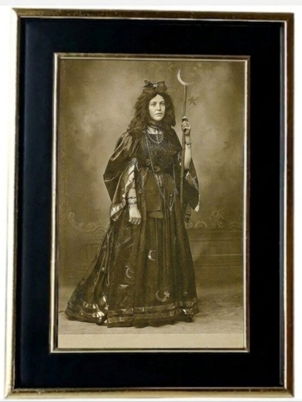 Vintage Gypsy Fortune Teller Vintage Traveling gypsies wicca Boho Goth Photo Art